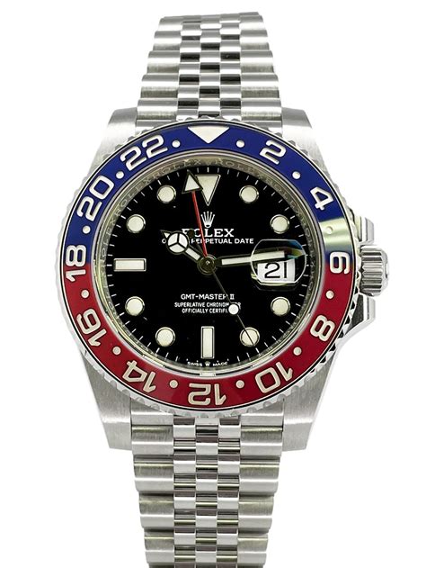 rolex gmt master 2 pepsi.